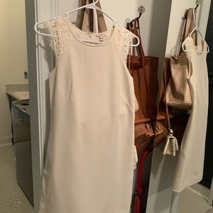 J. Crew Lace Cap Sleeve Dress